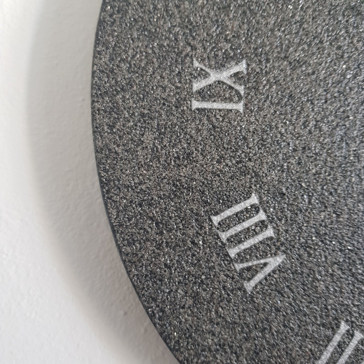Orologio da parete "Grafite Argento" - Un pezzo unico per il tuo arredamento - Fabris Solutions