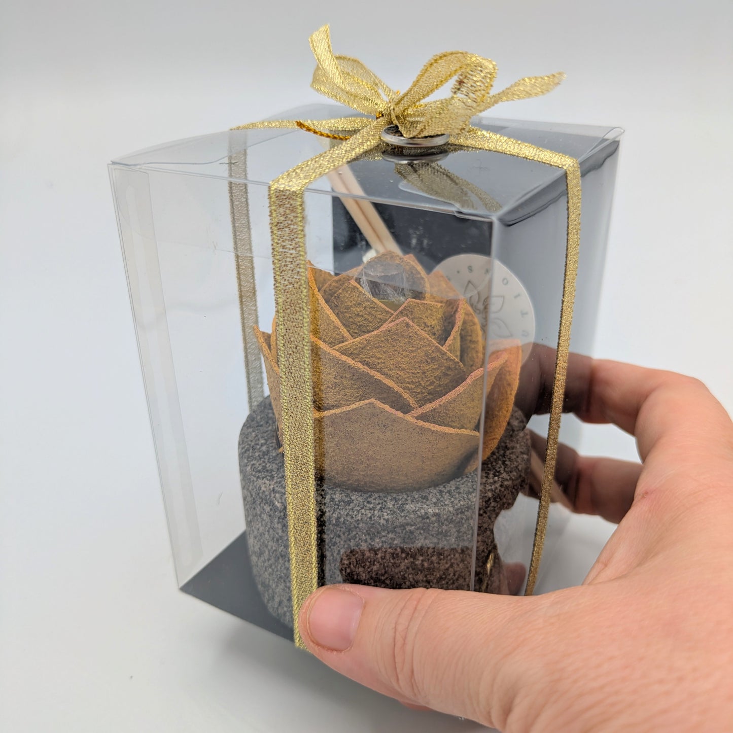 Diffusore Ambiente Rosa Maravee in Sughero Giallo – Elegante Profumatore Naturale - Fabris Solutions