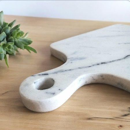 Tagliere da Portata in Legno con Rivestimento in Marmo – Balance | Marmo Design - Fabris Solutions