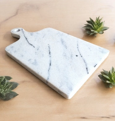 Tagliere da Portata in Legno con Rivestimento in Marmo – Balance | Marmo Design - Fabris Solutions