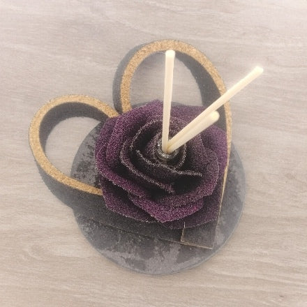 Linea Petali di Sughero: Diffusori Eleganti - Modello Rosa Notturna - Fabris Solutions