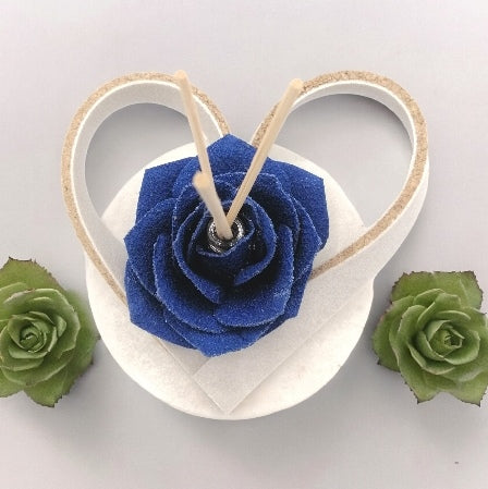 Linea Petali di Sughero: Diffusori Eleganti - Modello Rosa Maestosa - Fabris Solutions