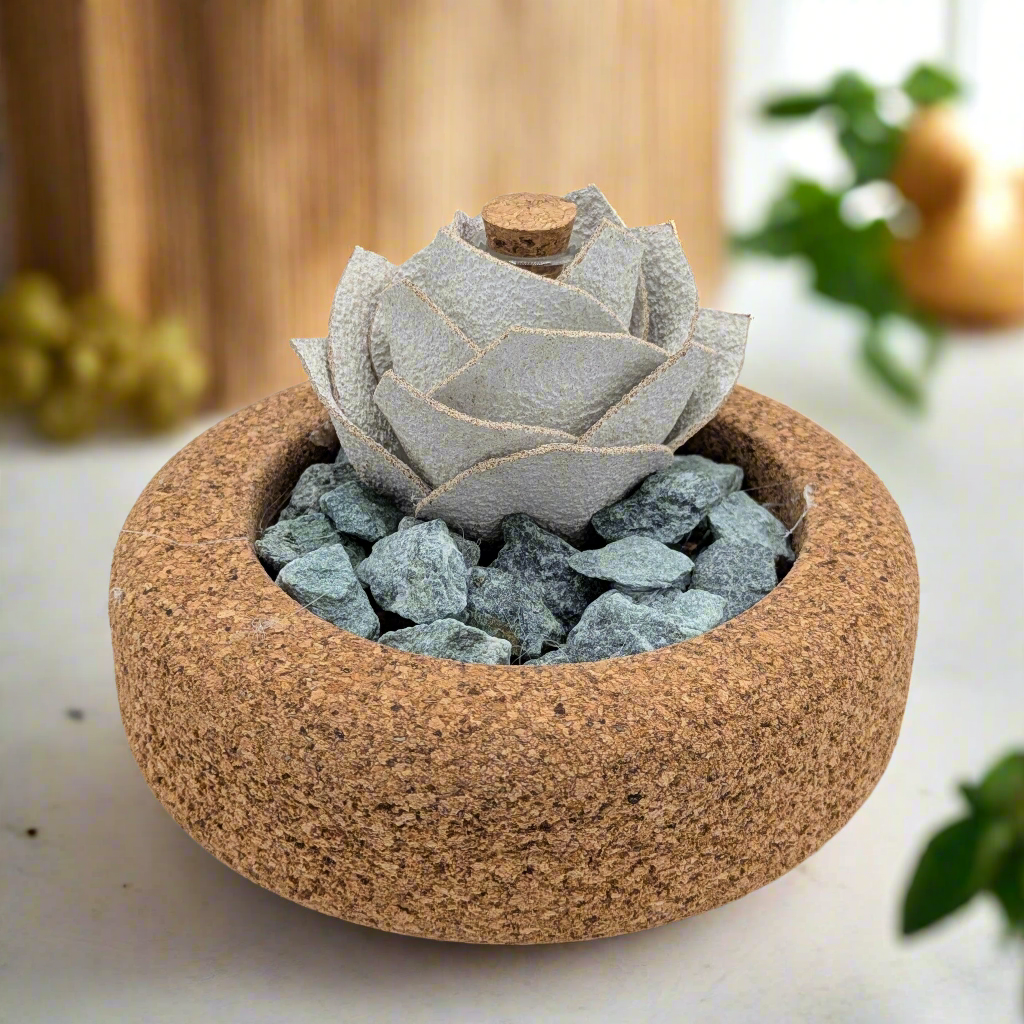 Diffusore d’Ambiente “Zen” – Linea Petali di Sughero - Naturale