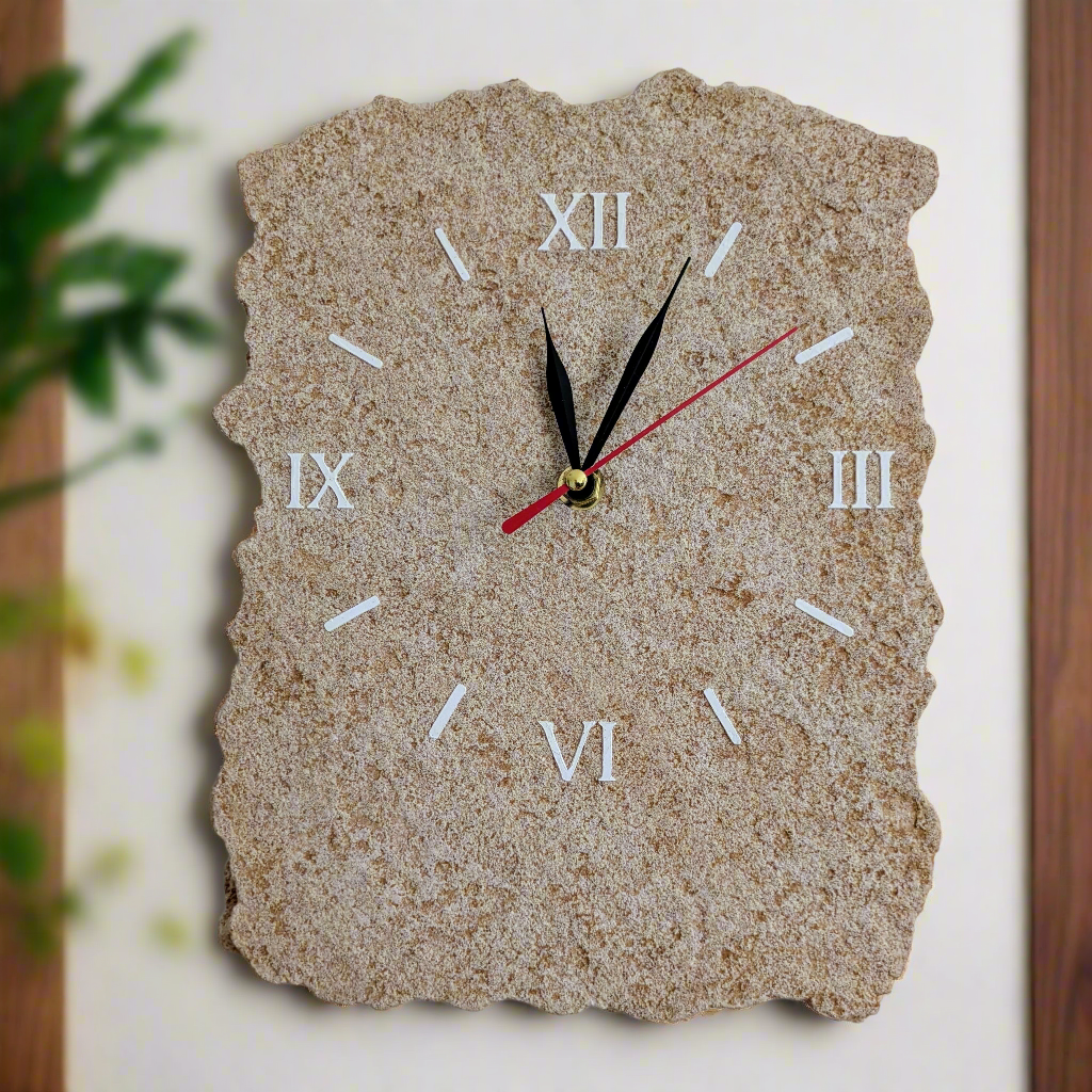 Orologio Pietra Chiara - Pezzo unico - Fabris Solutions