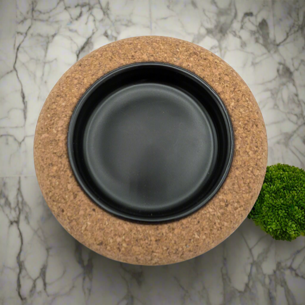 Vassoio “Zen” naturale – Linea Petali di Sughero