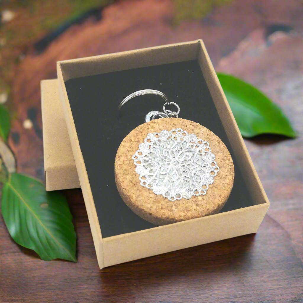 Portachiavi Charm Filigrana - Eleganza e stile per il tuo quotidiano - Fabris Solutions