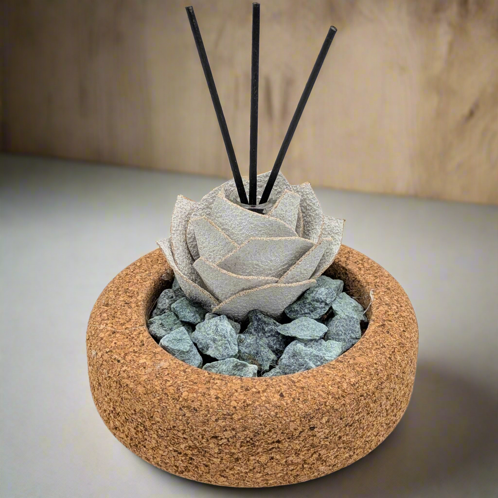 Diffusore d’Ambiente “Zen” – Linea Petali di Sughero - Naturale