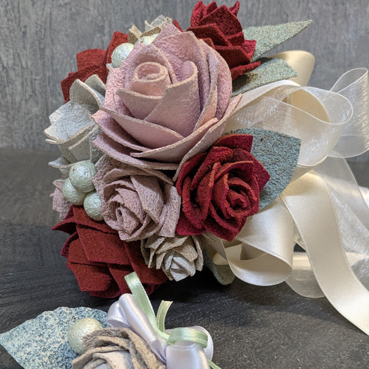 Bouquet di rose di sughero