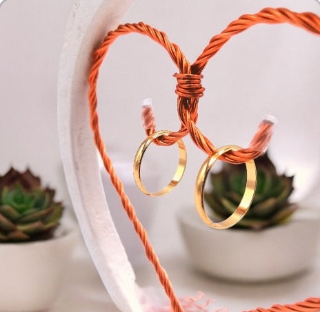 Porta fedi a cuore