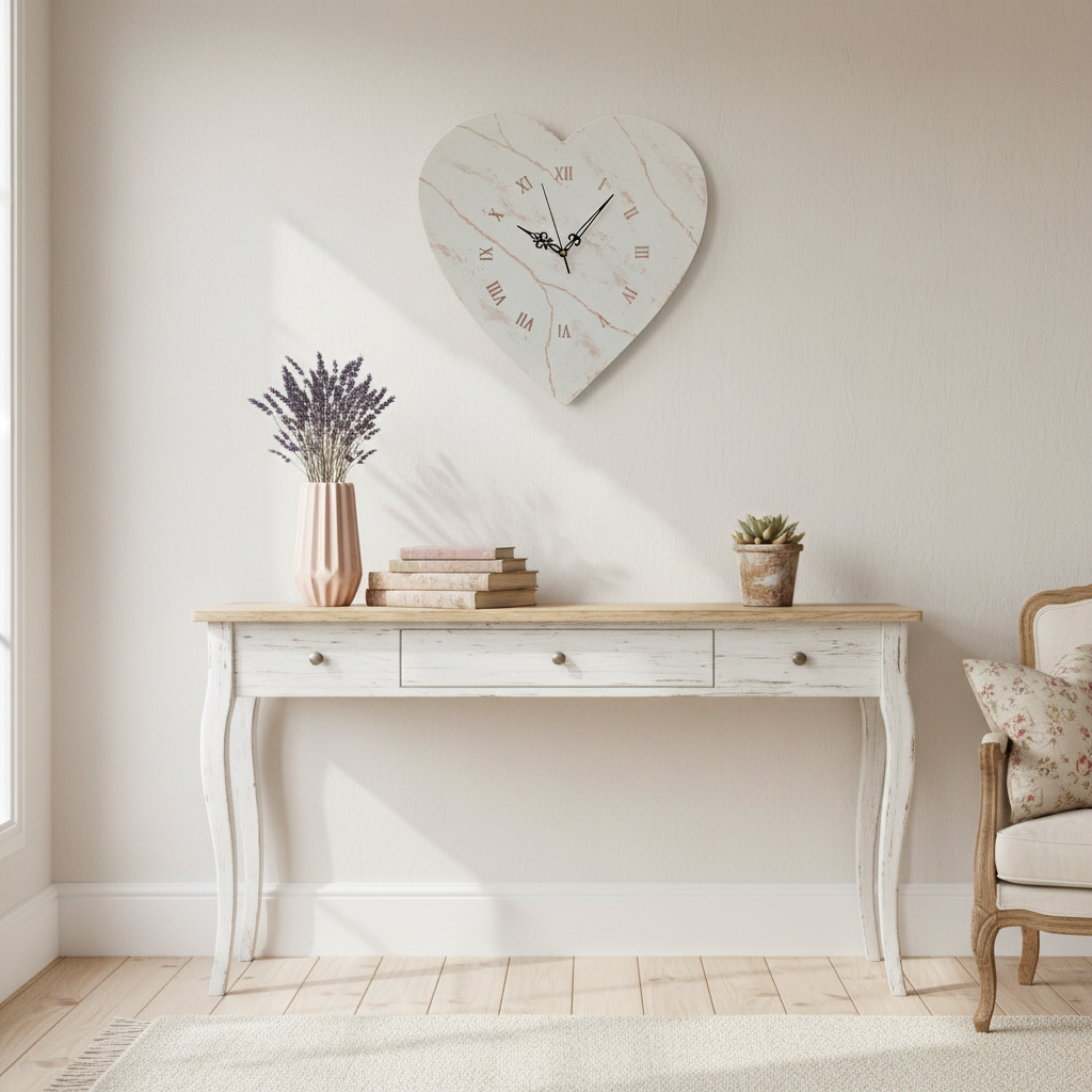 Orologio da parete Cuore di Marmo - Fabris Solutions 