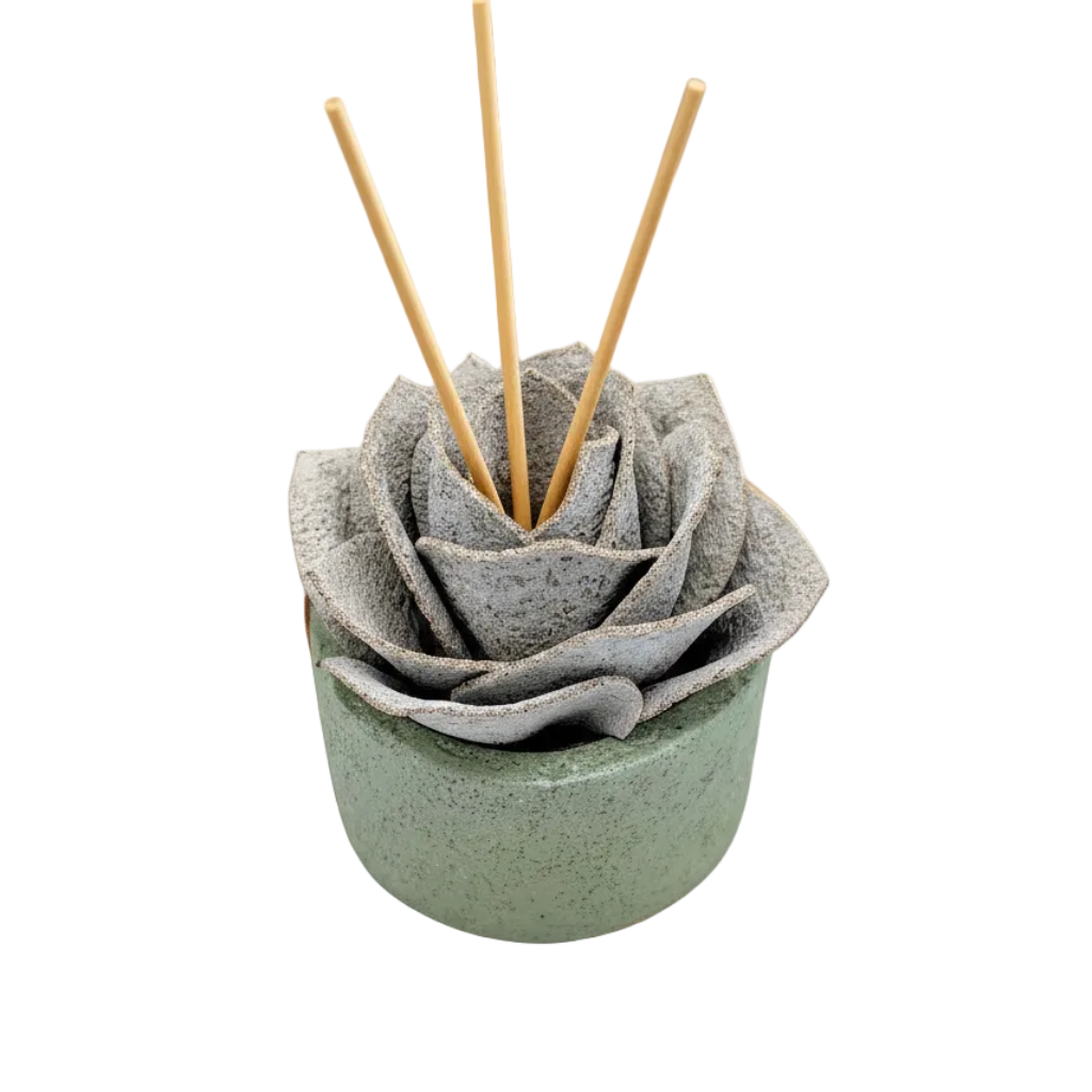 Diffusore Ambiente Rosa Piperita in Sughero Bianco – Elegante Profumatore Naturale - Fabris Solutions 