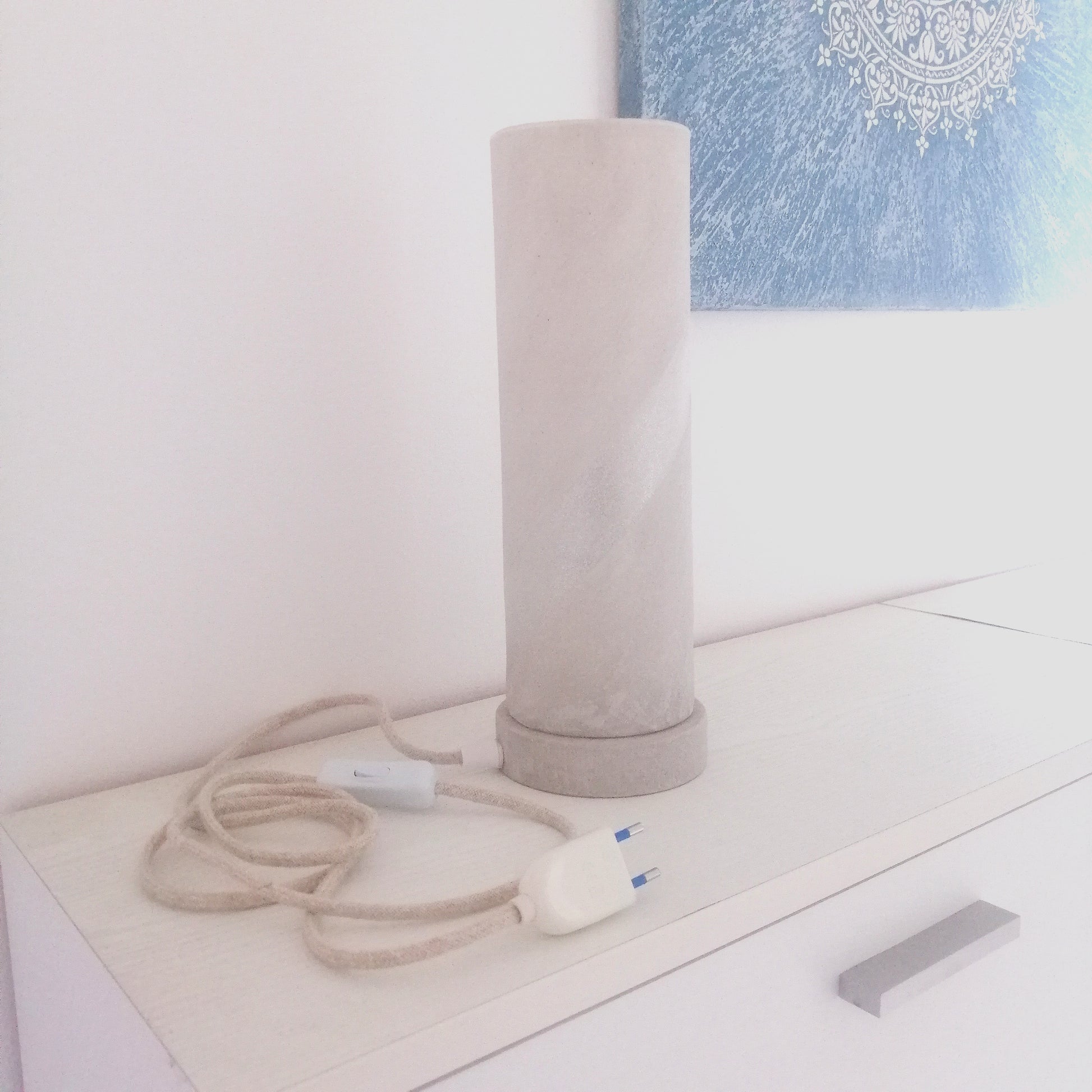 Linea Marmo Design - Lampada da Tavolo - Nastro di Luce - Fabris Solutions 