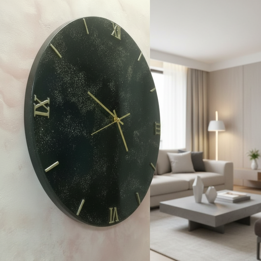 Orologio da parete "Galassia" - Numeri Romani - Pezzo unico - Fabris Solutions 