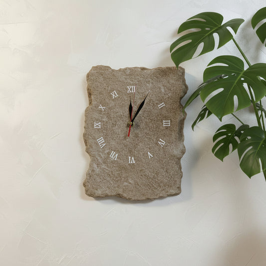 Orologio Pietra Chiara - Pezzo unico - Fabris Solutions 