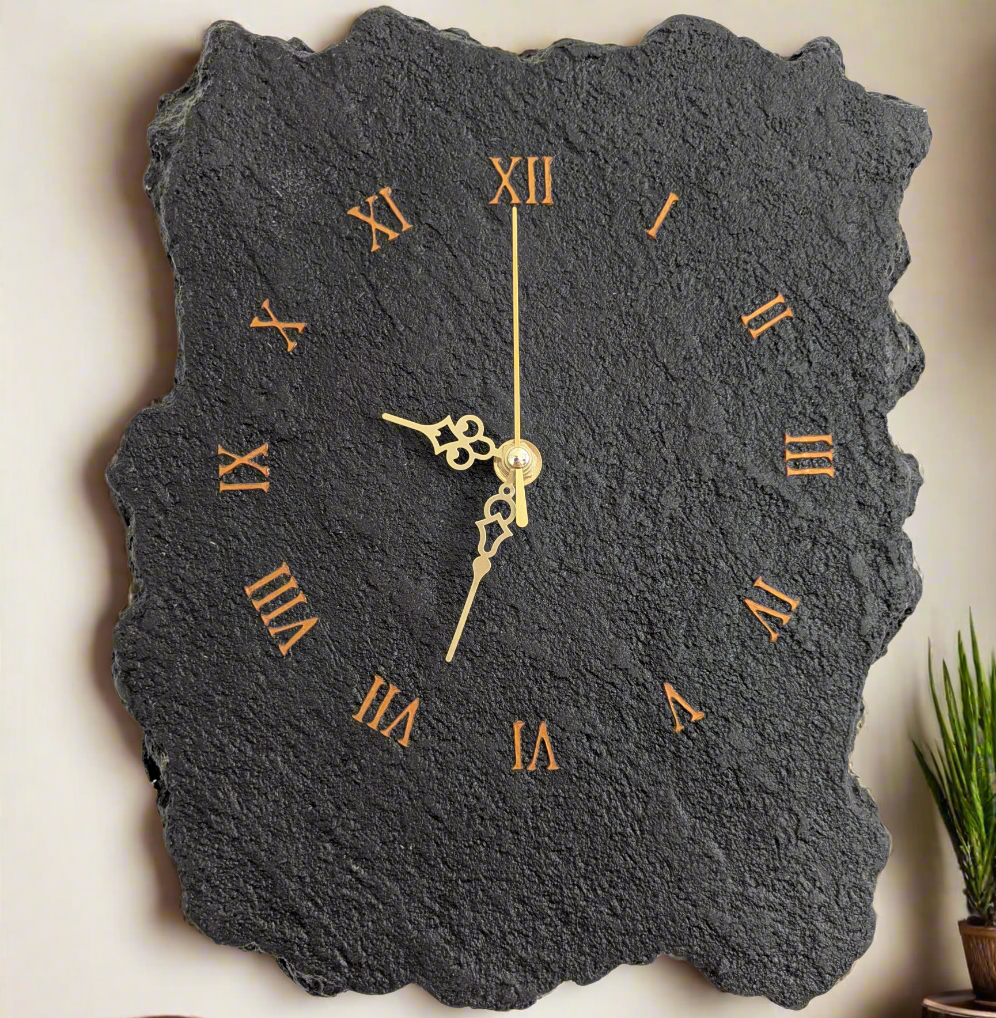Orologio Pietra Nera - Pezzo unico - Fabris Solutions 