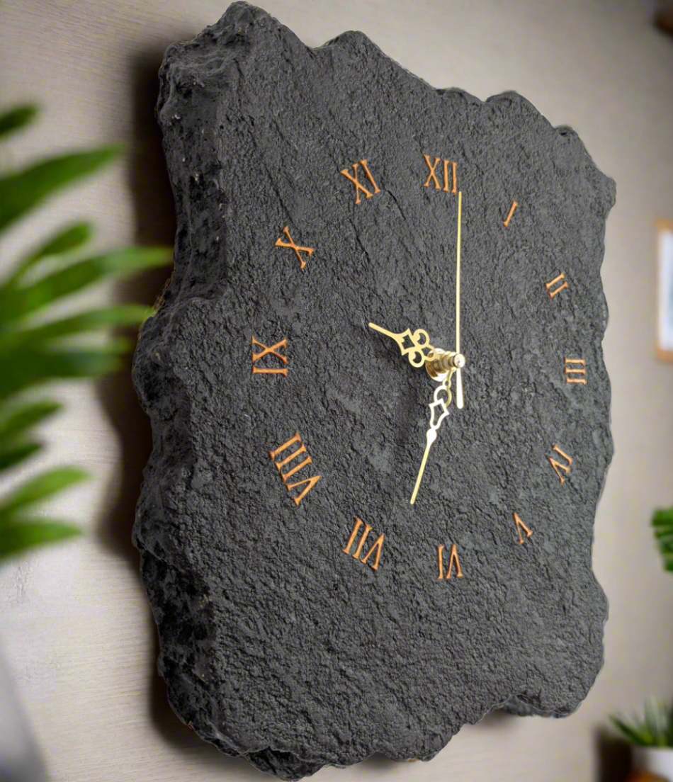 Orologio Pietra Nera - Pezzo unico - Fabris Solutions 