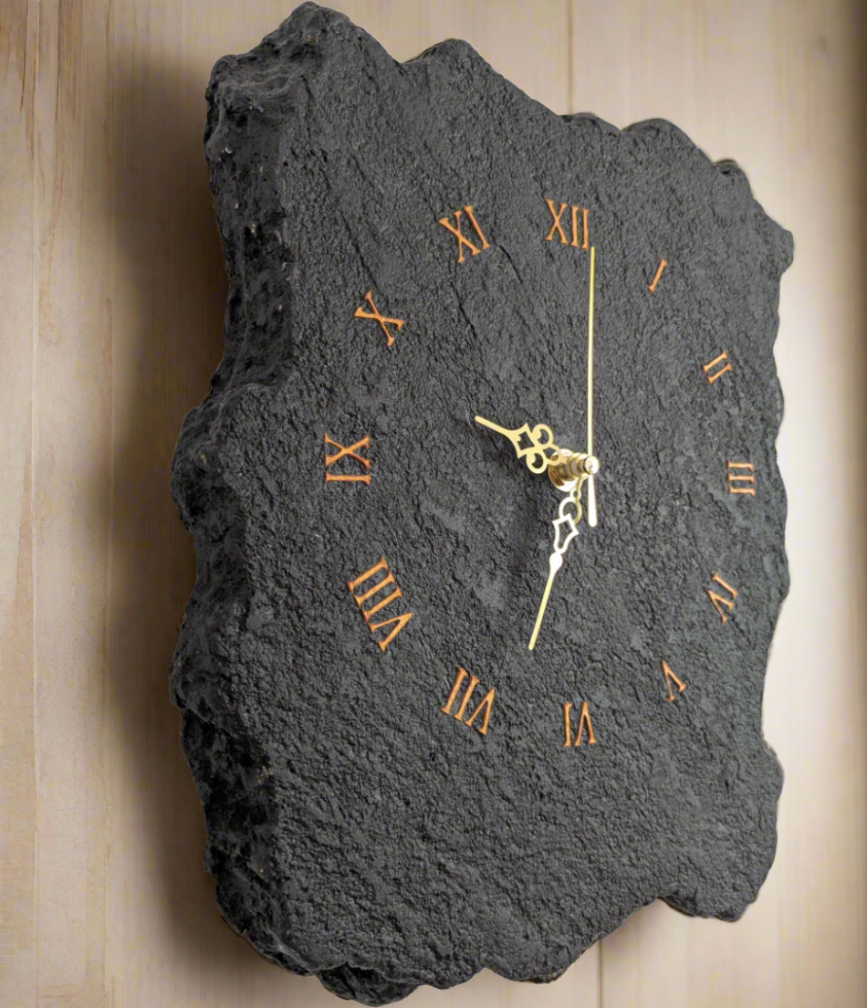 Orologio Pietra Nera - Pezzo unico - Fabris Solutions 