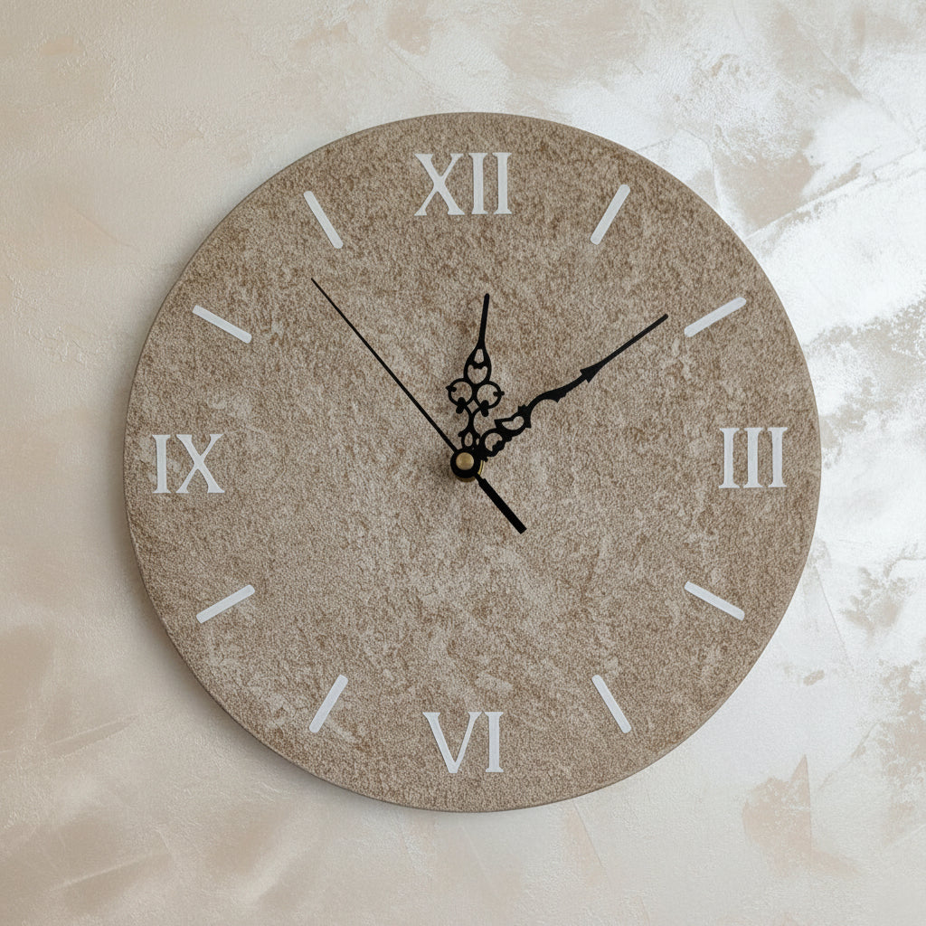 Orologio da parete sughero tondo - Fabris Solutions 