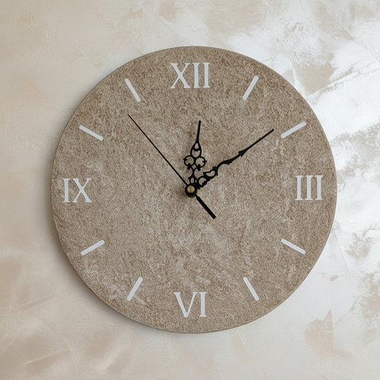 Orologio da parete sughero tondo - Fabris Solutions 