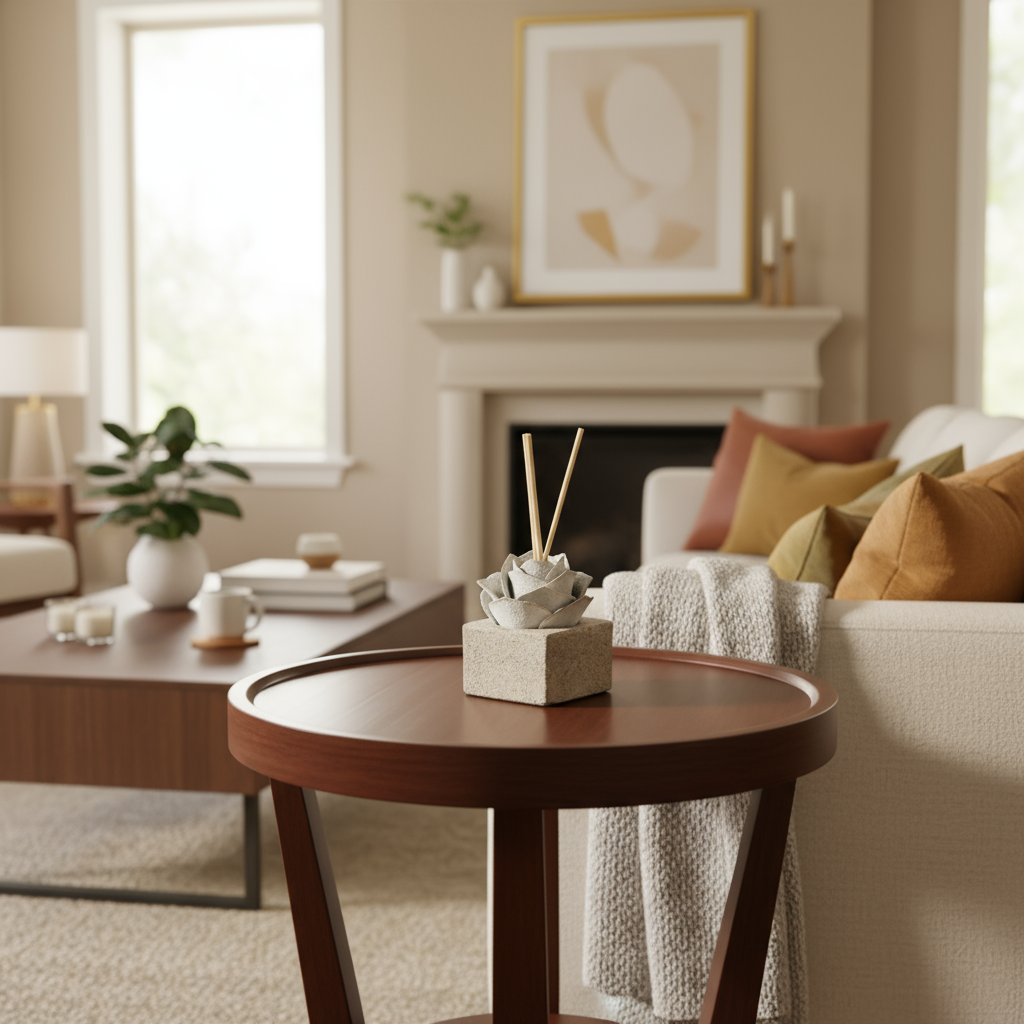 Linea Petali di Sughero: Diffusori Eleganti - Modello Rosa Moderna - Colore sabbia - Fabris Solutions 