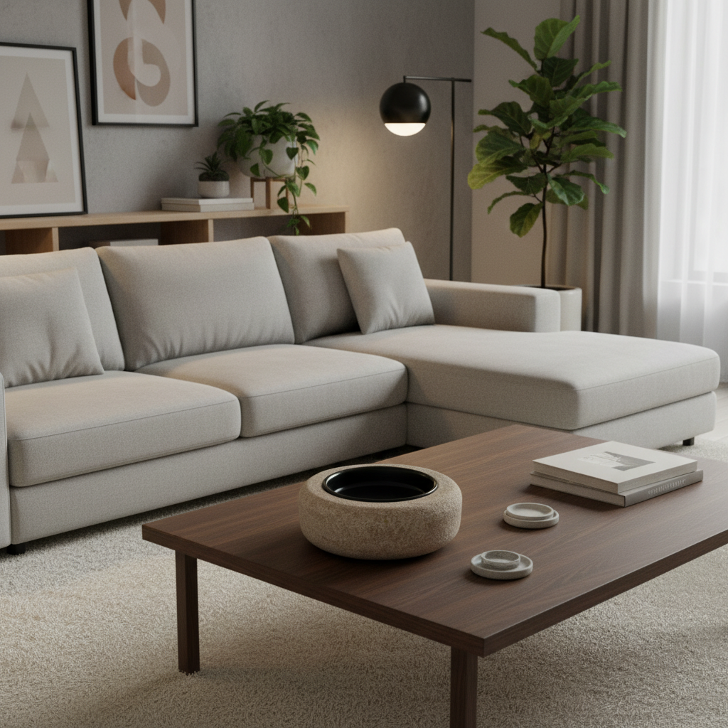 Vassoio “Zen” bianco – Linea Petali di Sughero - Fabris Solutions 