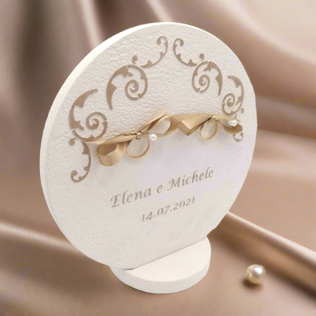 Porta Fedi Eleganza Classica - Un tocco di Eternità - Fabris Solutions 