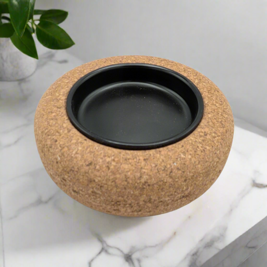 Vassoio “Zen” naturale – Linea Petali di Sughero