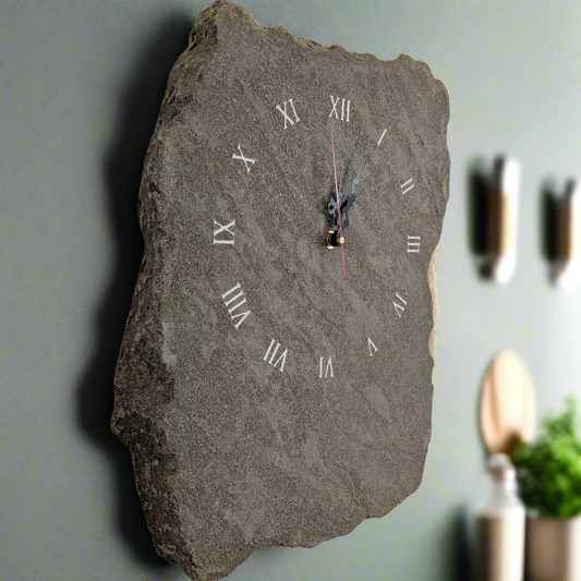 Orologio Pietra Grigia - Pezzo unico - Fabris Solutions 