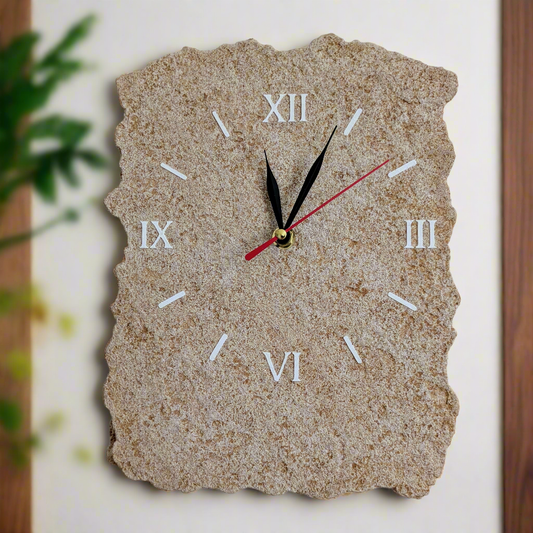 Orologio Pietra Chiara - Pezzo unico - Fabris Solutions 
