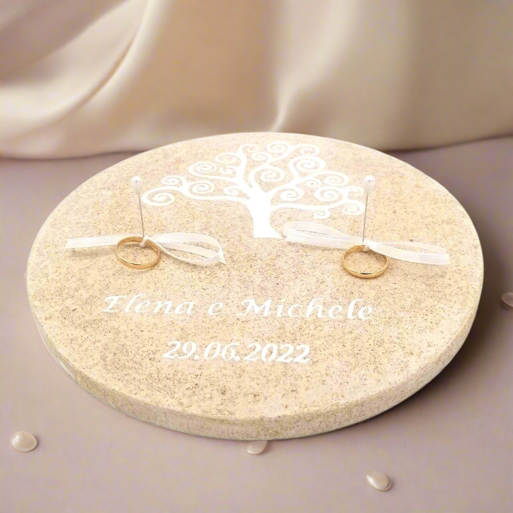 Porta Fedi Rotondo con Albero della Vita - Simbolo di amore e connessione - Fabris Solutions 