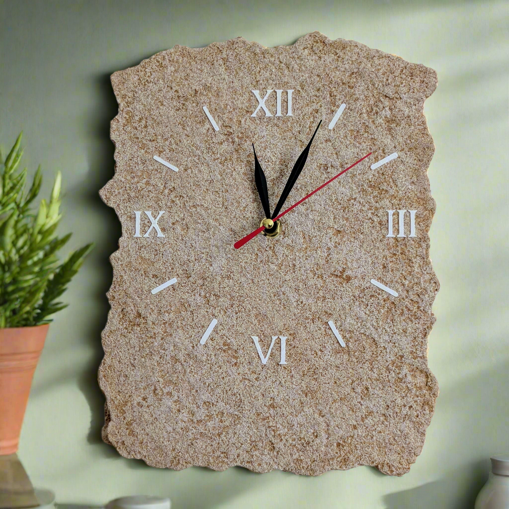 Orologio Pietra Chiara - Pezzo unico - Fabris Solutions 