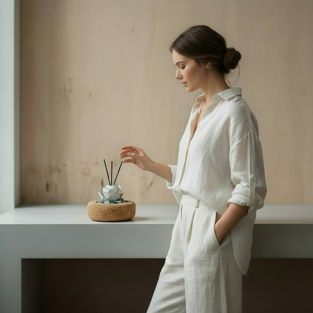 Diffusore d’Ambiente “Zen” – Linea Petali di Sughero - Naturale - Fabris Solutions 