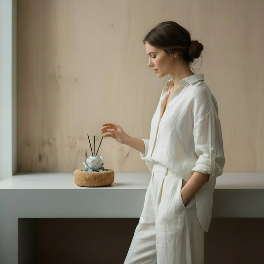 Diffusore d’Ambiente “Zen” – Linea Petali di Sughero - Naturale - Fabris Solutions 