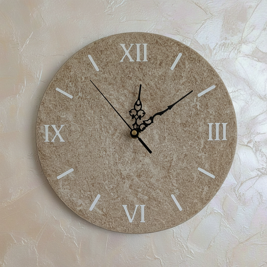 Orologio da parete sughero tondo - Fabris Solutions 