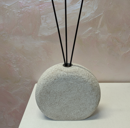 Vaso diffusore “Zen bianco” – Linea Petali di Sughero - Fabris Solutions 