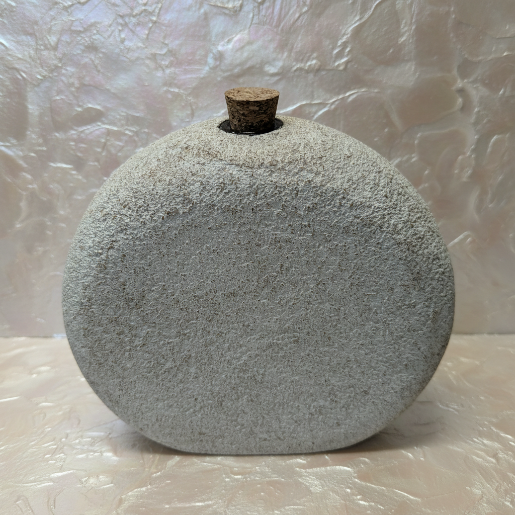 Vaso diffusore “Zen bianco” – Linea Petali di Sughero - Fabris Solutions 
