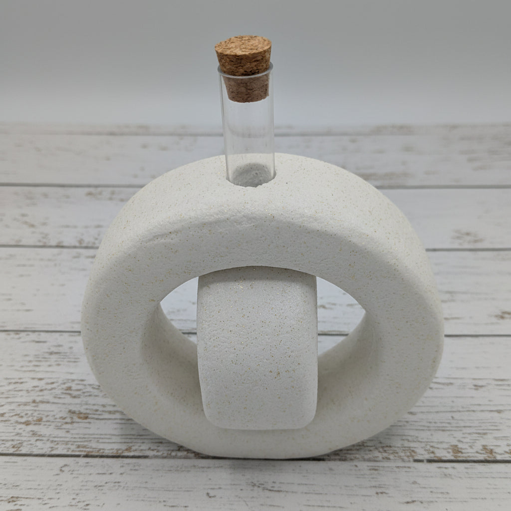 Vaso diffusore Zen Anello Marmo Bianco - Fabris Solutions 