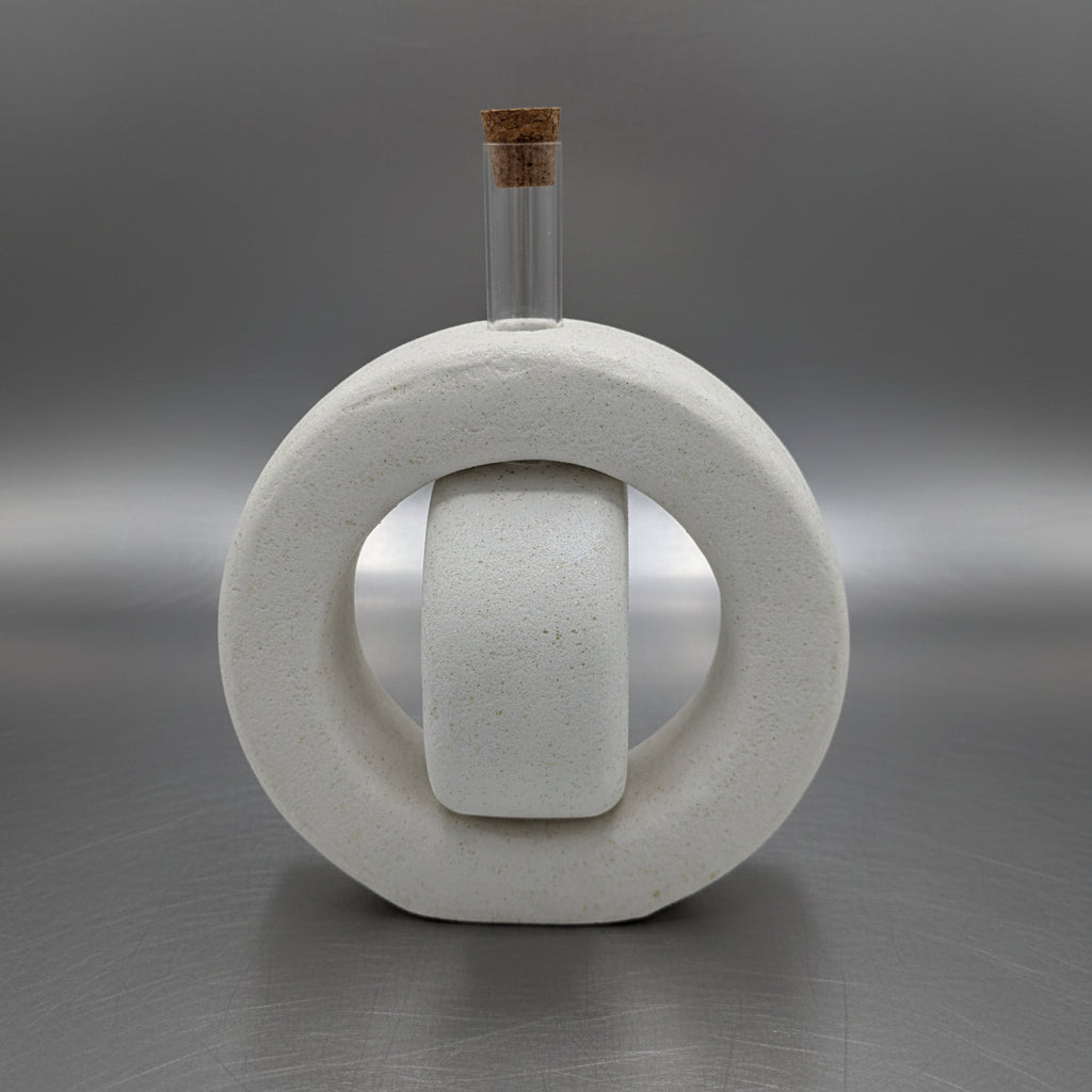 Vaso diffusore Zen Anello Marmo Bianco - Fabris Solutions 