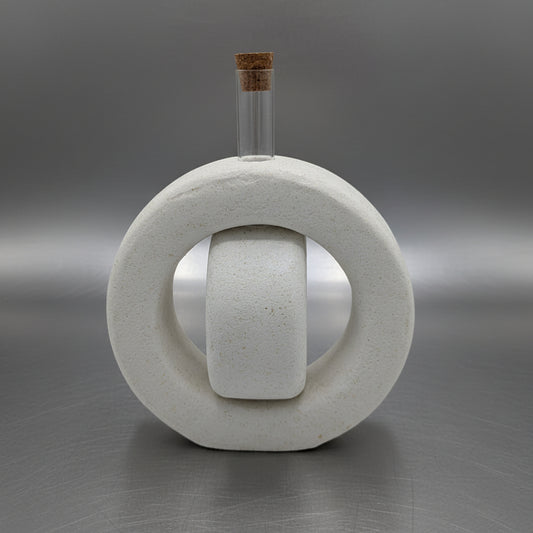 Vaso diffusore Zen Anello Marmo Bianco - Fabris Solutions 
