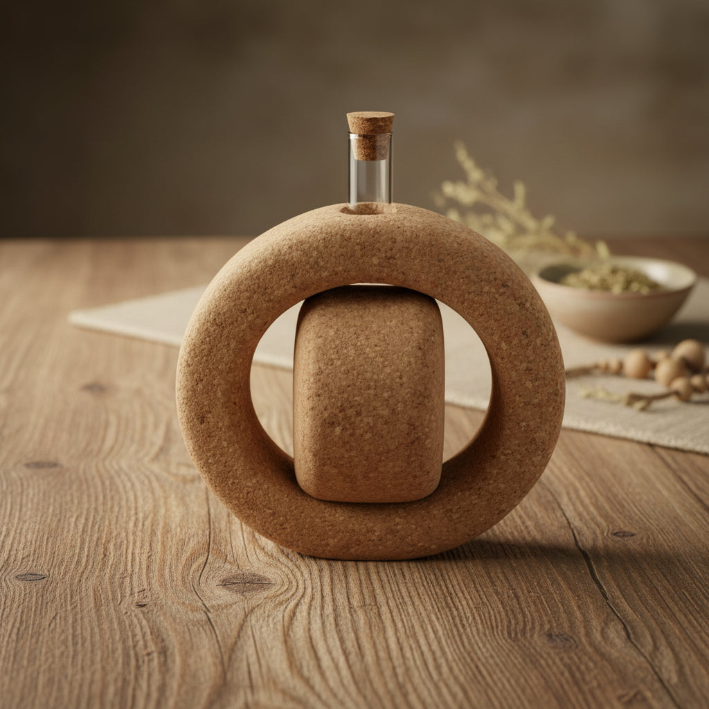 Vaso diffusore Zen Anello Sughero Naturale - Fabris Solutions 