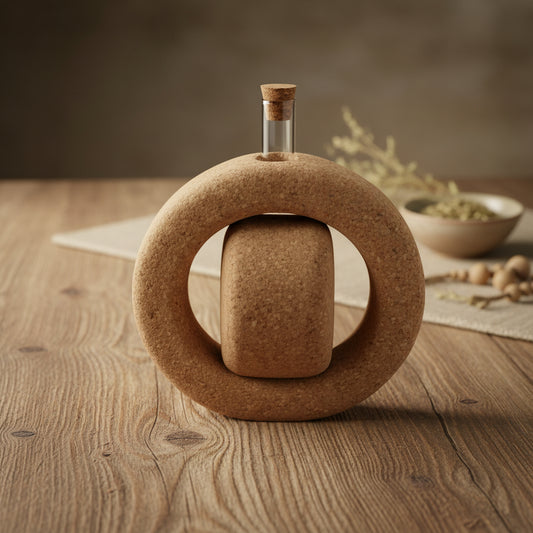 Vaso diffusore Zen Anello Sughero Naturale - Fabris Solutions 