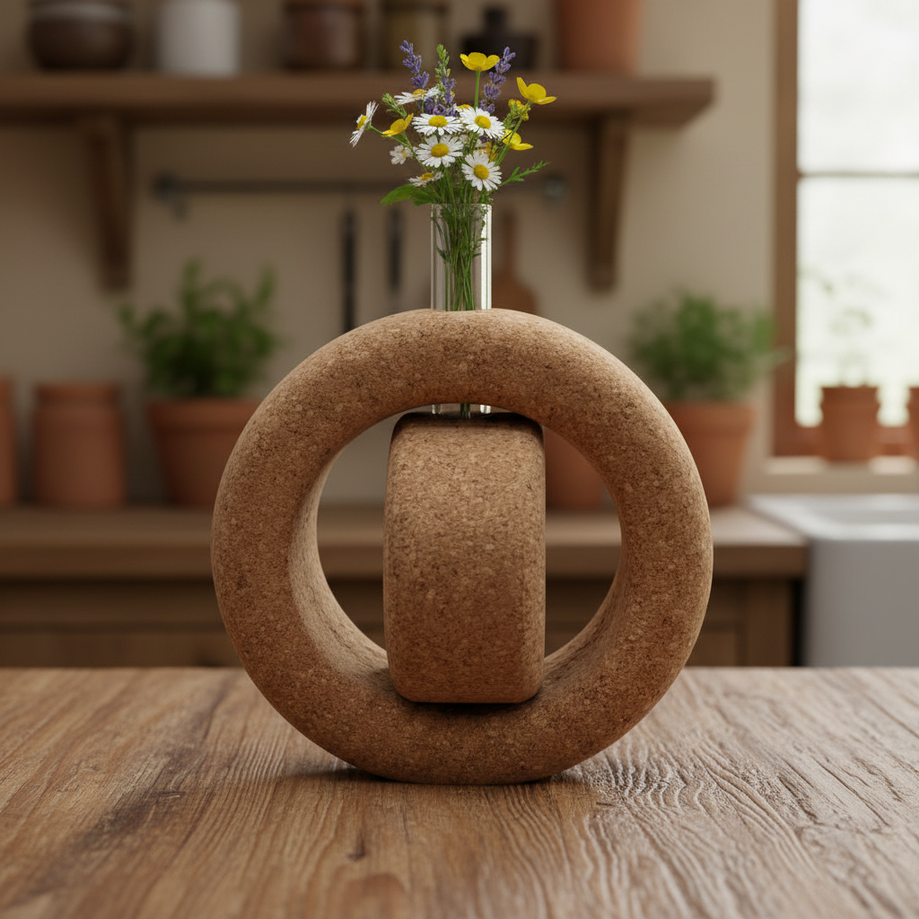 Vaso diffusore Zen Anello Sughero Naturale - Fabris Solutions 