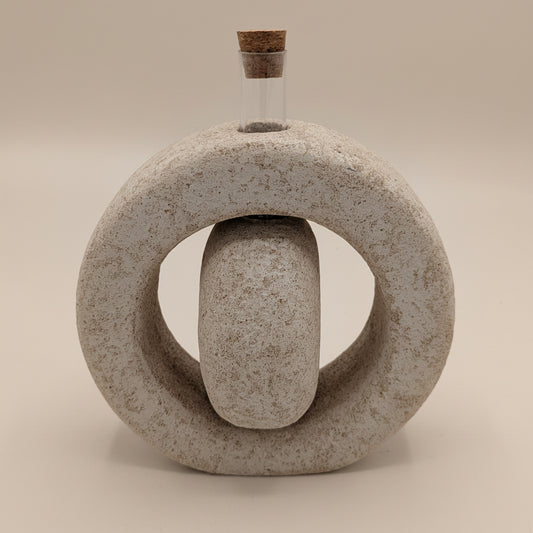 Vaso diffusore Zen Anello Sughero Pietra - Fabris Solutions 