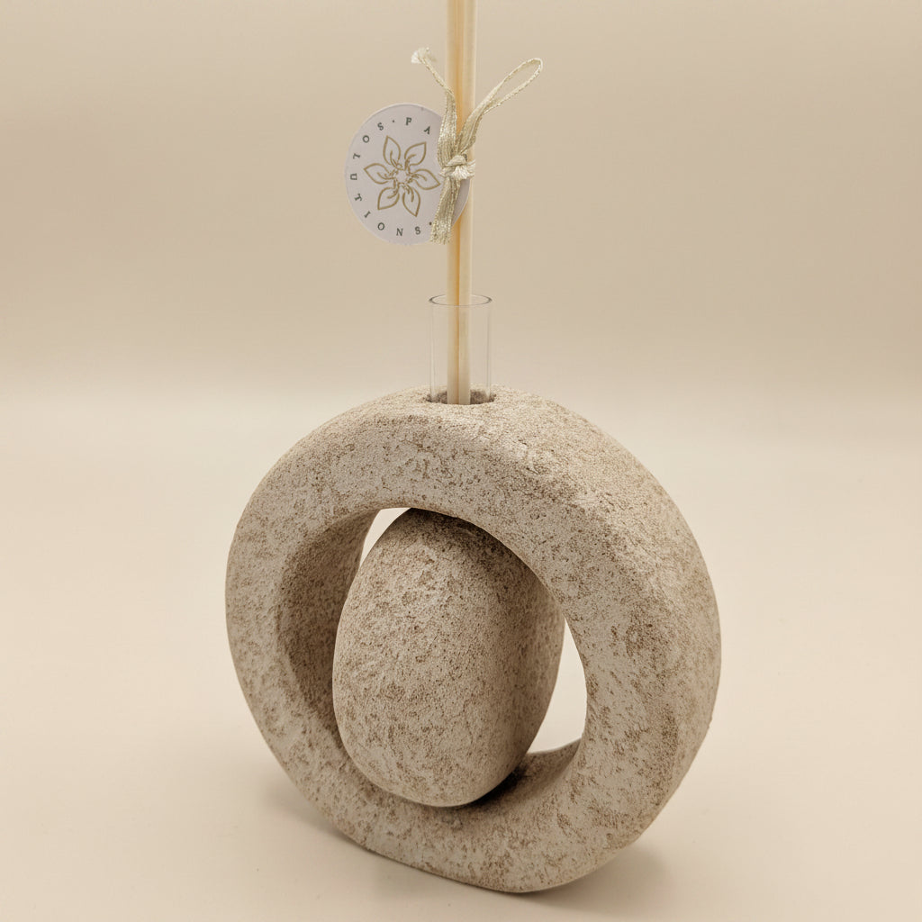 Vaso diffusore Zen Anello Sughero Pietra - Fabris Solutions 